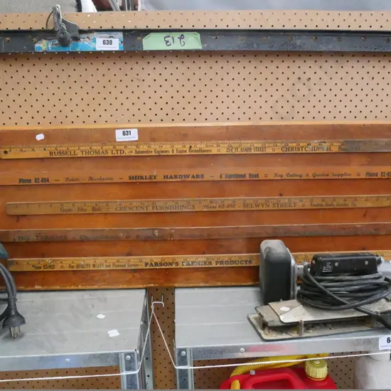 display board of promotional rulers