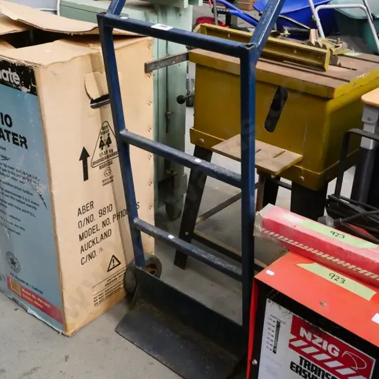 metal gas bottle barrow