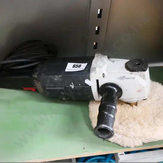 large angle grinder with polishing head