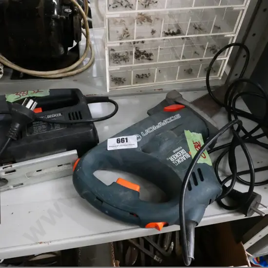 reciprocating saw and a jigsaw