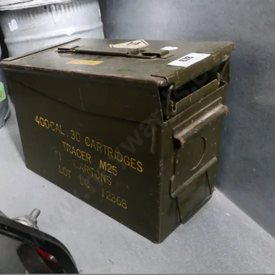 ammunition tin