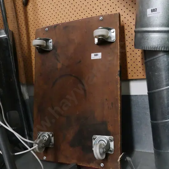 home-made furniture dolly