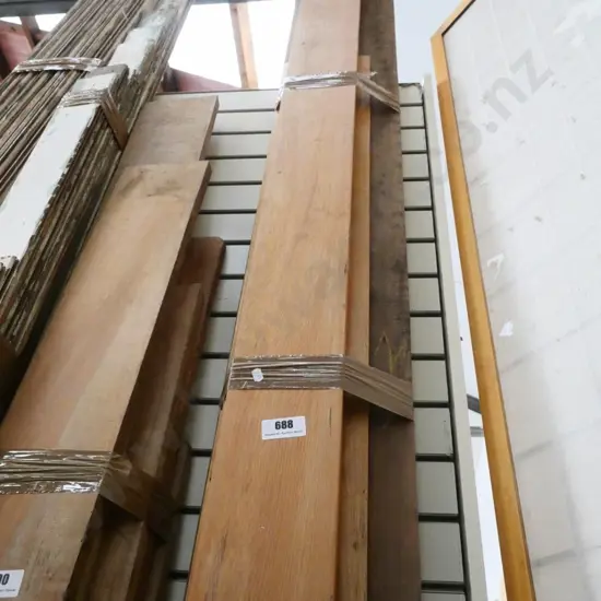 various lengths of mixed timbers