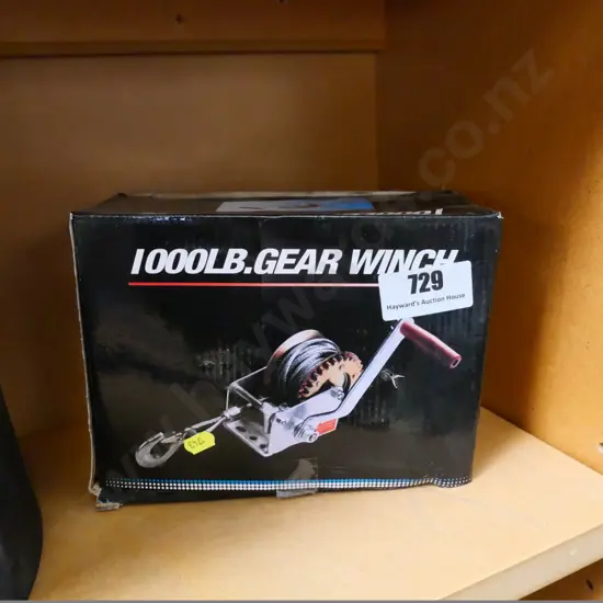 as-new gear winch
