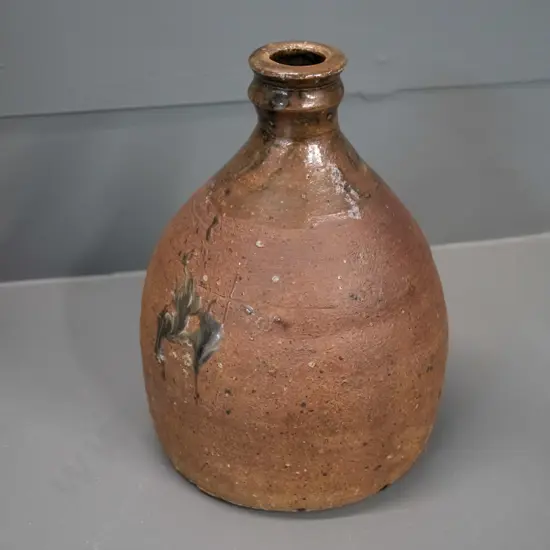 Barry Brickell studio pottery flask H-190 Diameter 145