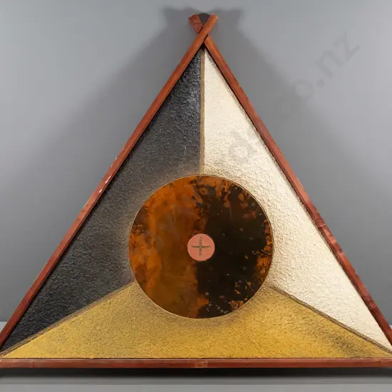 Makoure Scott  - framed mixed media - abstract H-1050 W-1400