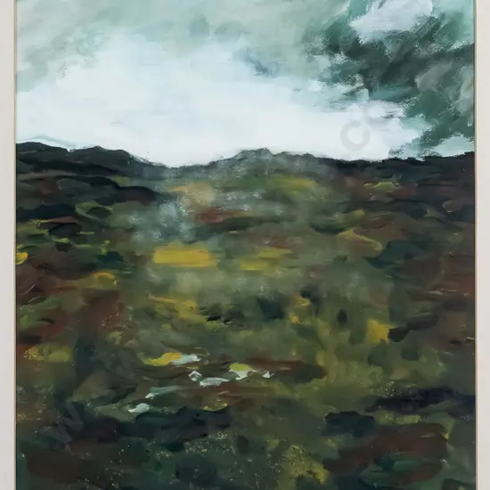 Odelle Morshuis 96 - framed oil "Excursion" H-560 W-380