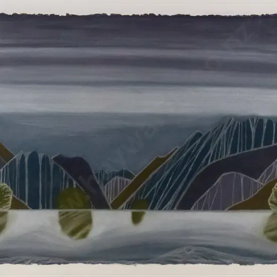 Marilynn Webb '99 - framed mixed media - untitled H-580 W-760