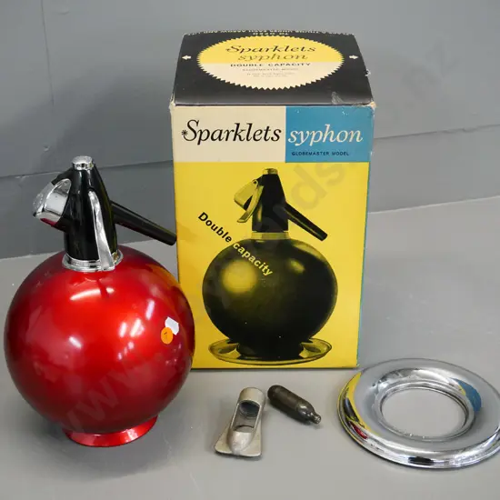 Sparklets Globemaster soda syphon H-300 in original box