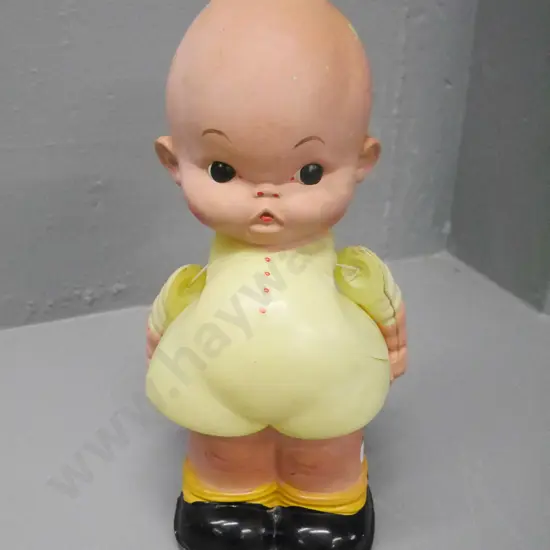 vintage plastic doll H-210 (some damage)