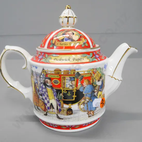 Sadler Charles Dickens, Pickwick Papers teapot