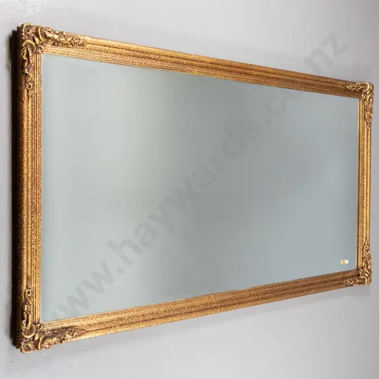 gilt framed wall mirror H-700 W-1320