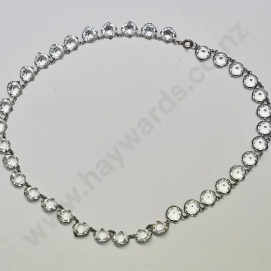 crystal costume necklace