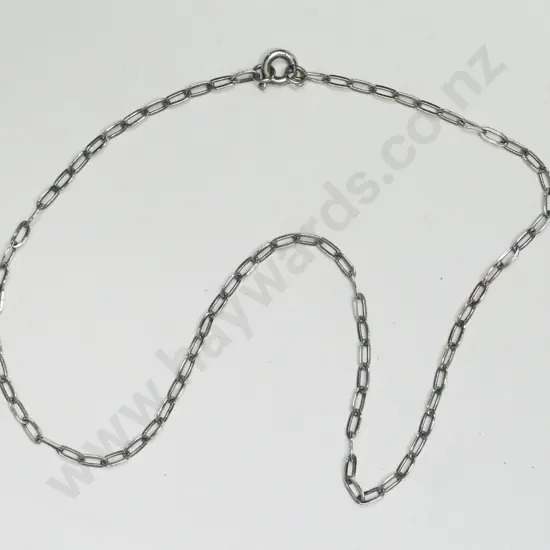 silver chain anklet stamped 925