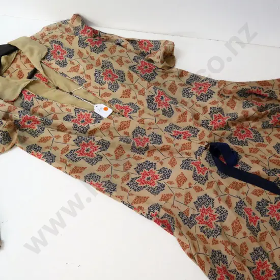 1920s style silk chiffon dress