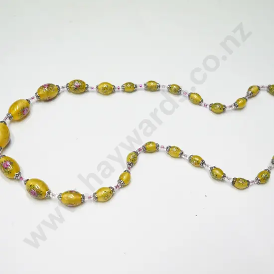 costume beaded necklace