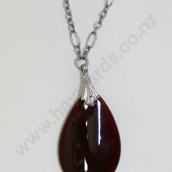 agate pendant no marking