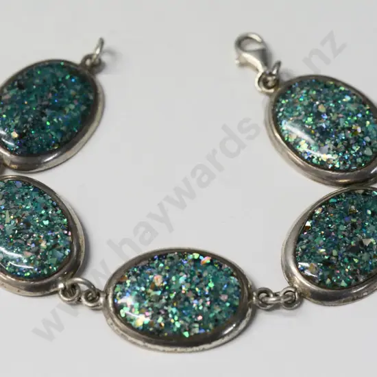 childs bracelet stamped s.sil