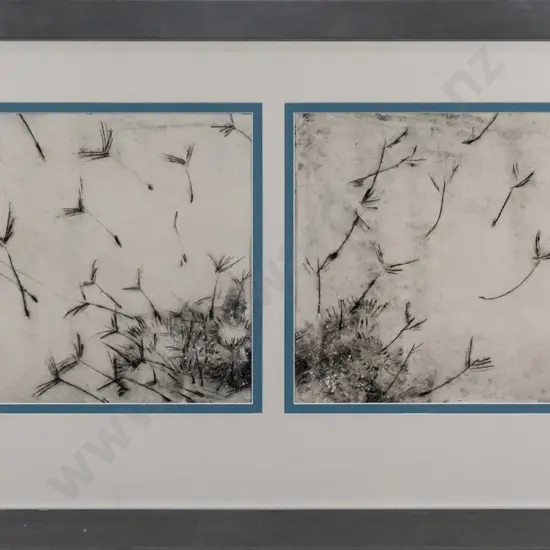 framed print - dandelions H-280 W-870