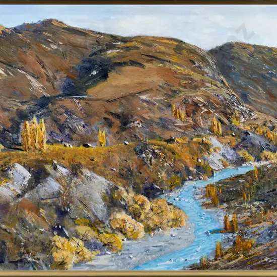 Ray Harvey - framed oil - "Skippers" H-270 W-420