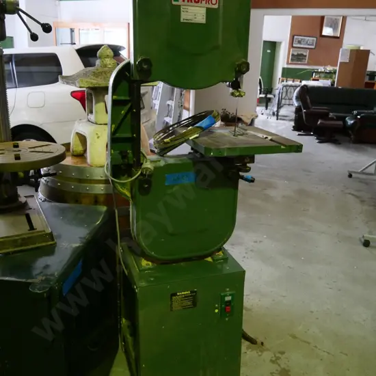 Trupro band saw with additional bands