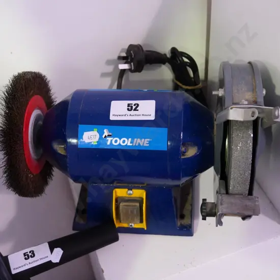 Tool Line bench grinder