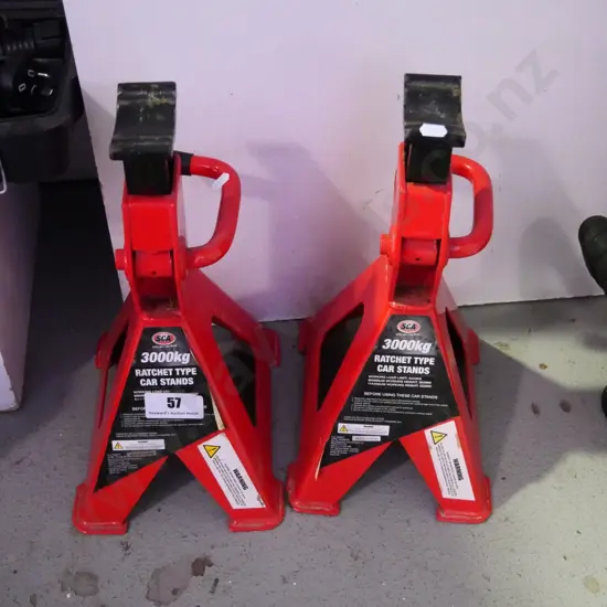 pair of 3000kg axle stands