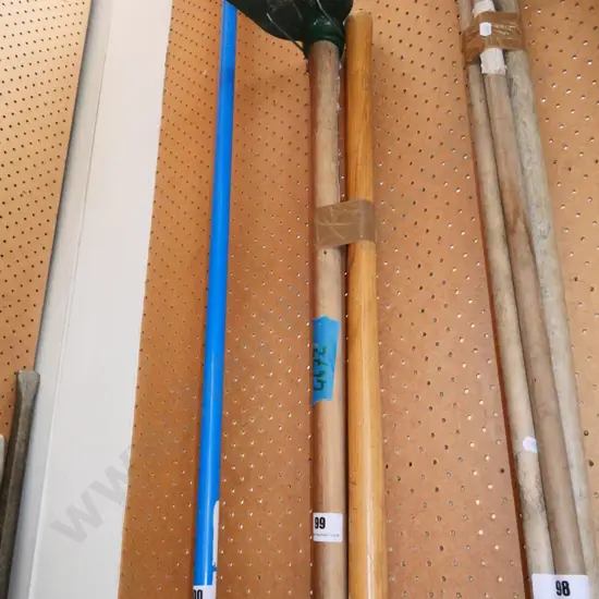 mattock, shovel handle