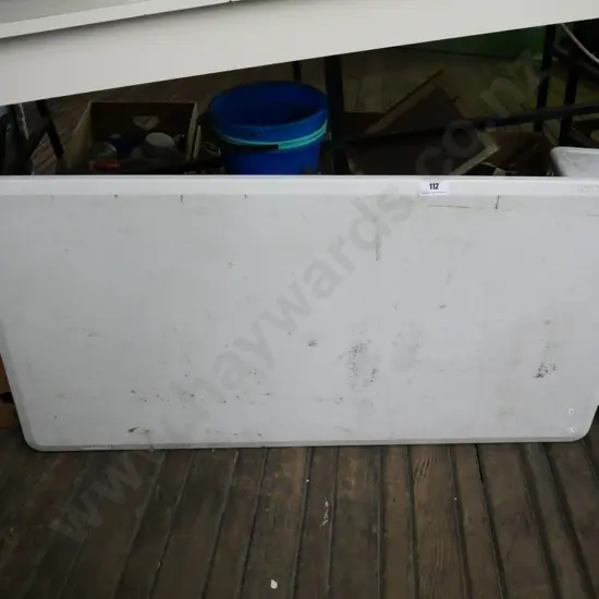 plastic trestle table H-1220 W-610