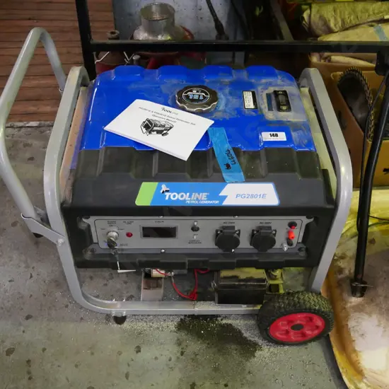 Tool Line petrol powered generator