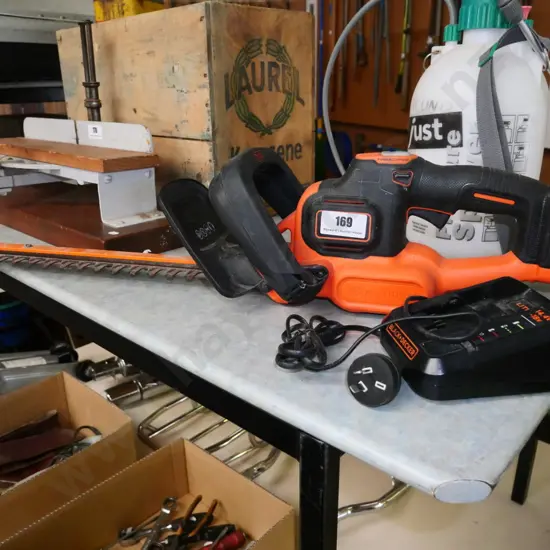 Black and Decker 18V hedge trimmers