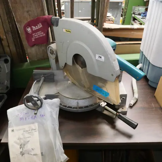 large Makita 380mm compound saw