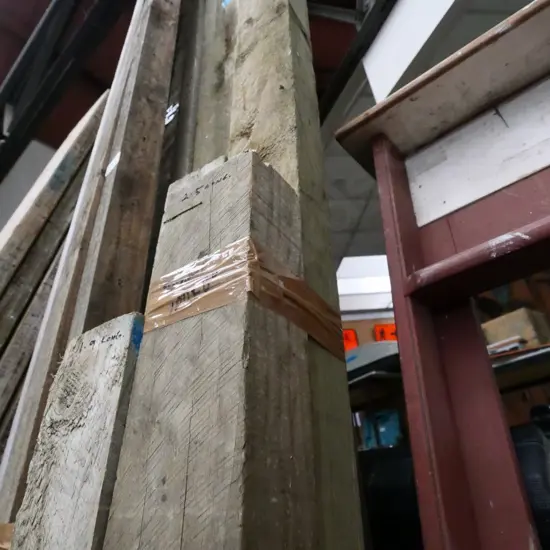 2 lengths of tanalised  100x80 timber-  2.5m , 2.8m lengths