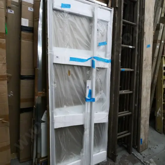 small glass shower door