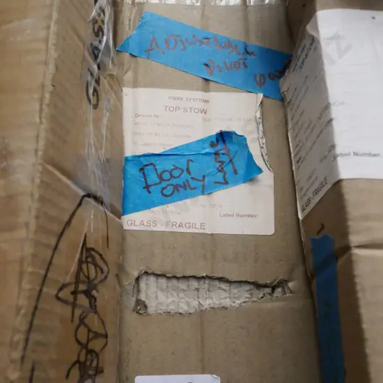 large adjustable glass pivot shower door