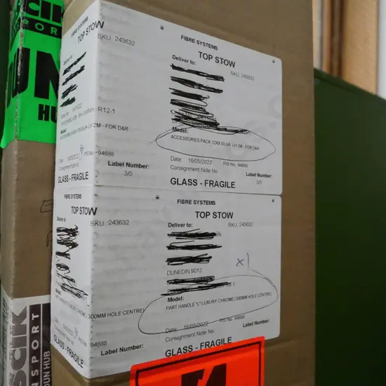 box; shower accessories