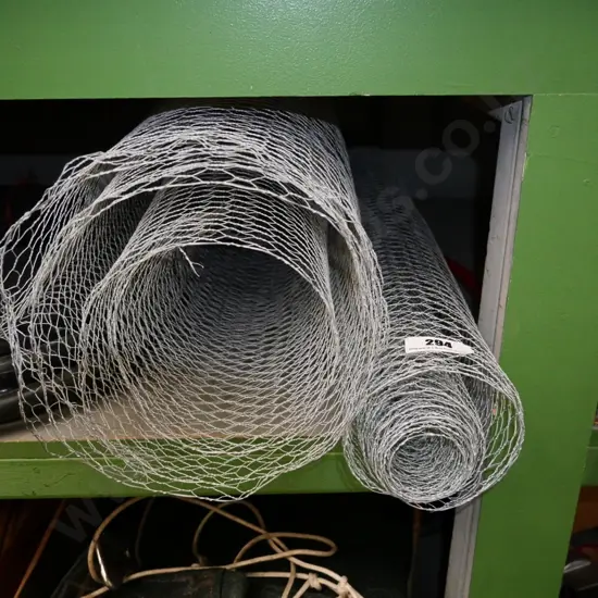 2 part rolls of wire netting