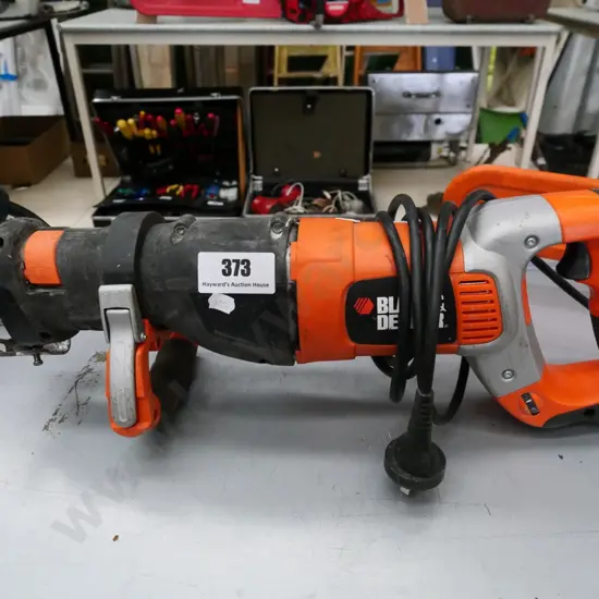 Black and Decker reciprocating saw