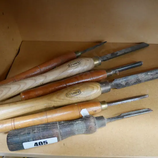 various lathe chisels
