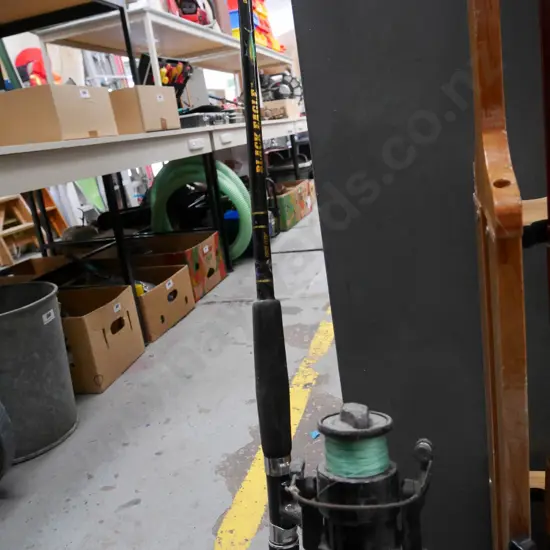 Black Eagle rod and reel