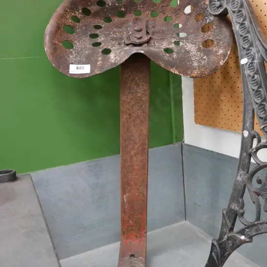 vintage tractor seat