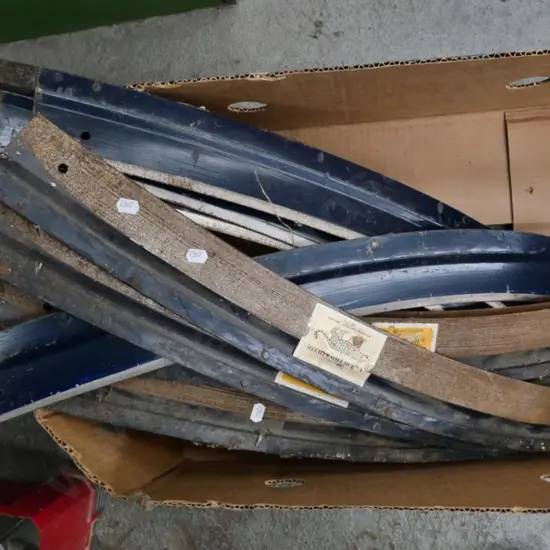 box of scythe blades
