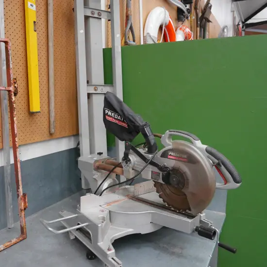 Predator drop saw and stand