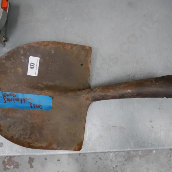 bent goldminer's shovel head 
