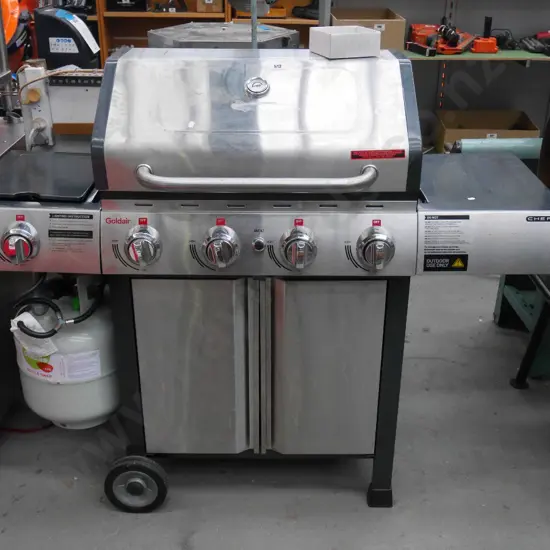 Goldair 5 burner hooded gas  bbq 