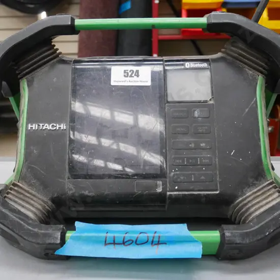 Hitachi tradie work site radio