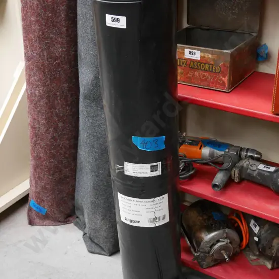 roll of building and agricultural film 4mx26m