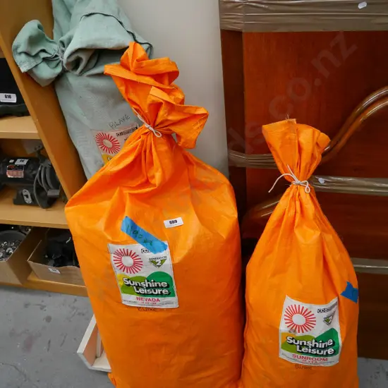 Sunshine Leisure Nevada camping tent with sunroom