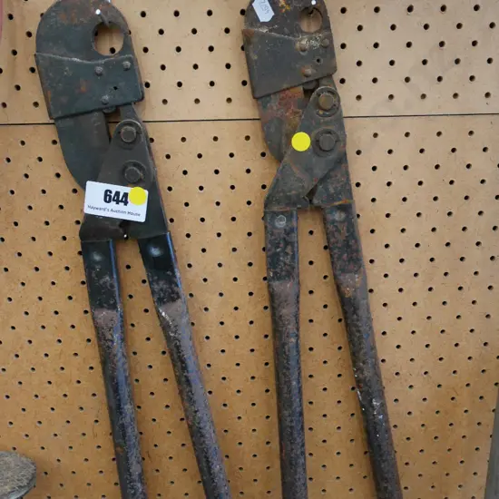 2 pairs of plumber's crimps - yellow dots