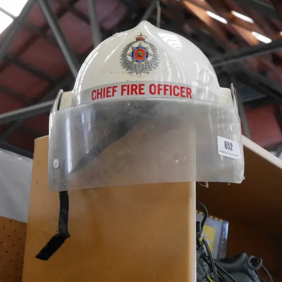 Chief Fire Officer helmet